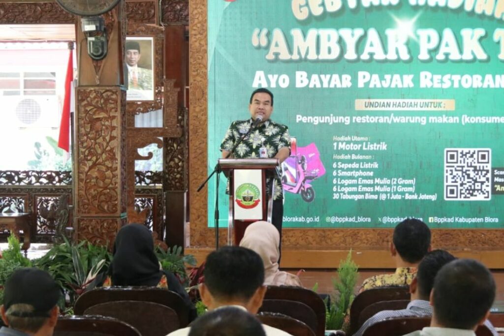 Blora Luncurkan “AmByar Pak To”, Gebyar Hadiah untuk Pembayar Pajak Restoran