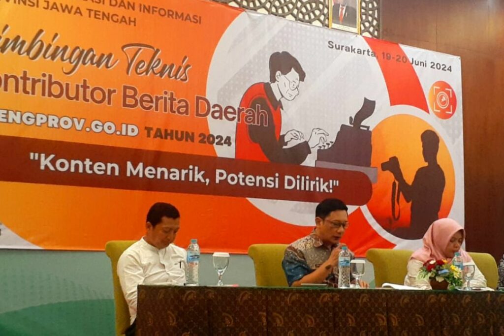 Diskominfo Jateng Dorong Keterbukaan Informasi Publik Melalui Media