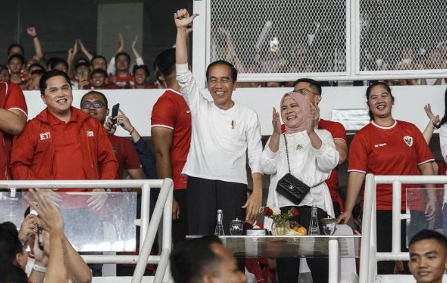 Jokowi Buat Vlog Usai Timnas Indonesia Kalahkan Filipina