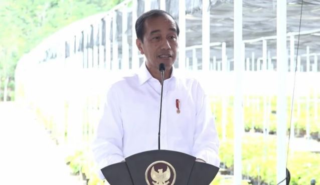 Jokowi Resmikan Fasilitas Persemaian 15 Juta Bibit di Mentawir IKN