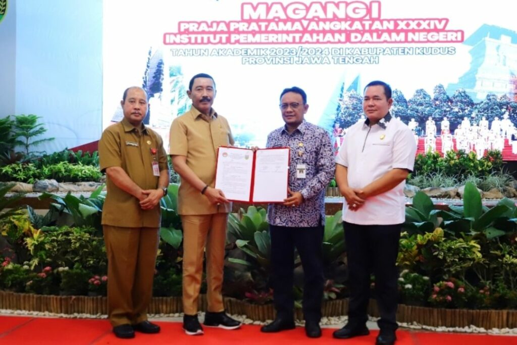 Pj. Bupati Kudus Apresiasi Peran IPDN dalam Pembaruan Data Stunting dan Kemiskinan