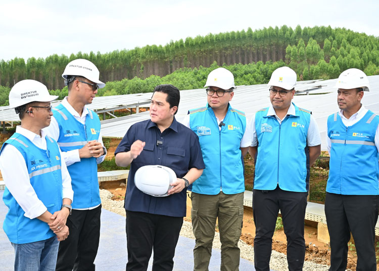 Gerak Cepat Hadirkan Energi Bersih di IKN, Menteri BUMN Apresiasi Kinerja PLN