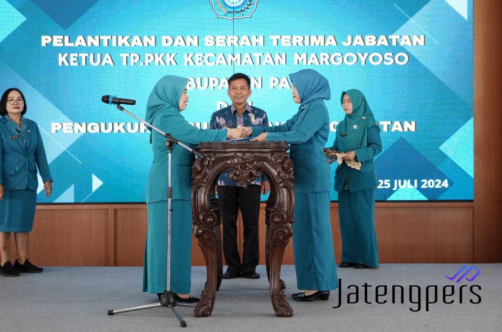 Pelantikan Ketua TP PKK dan Bunda PAUD Kecamatan Margoyoso