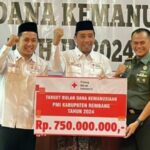 Bupati Rembang Canangkan Bulan Dana PMI 2024, Target Rp 750 Juta untuk Kemanusiaan