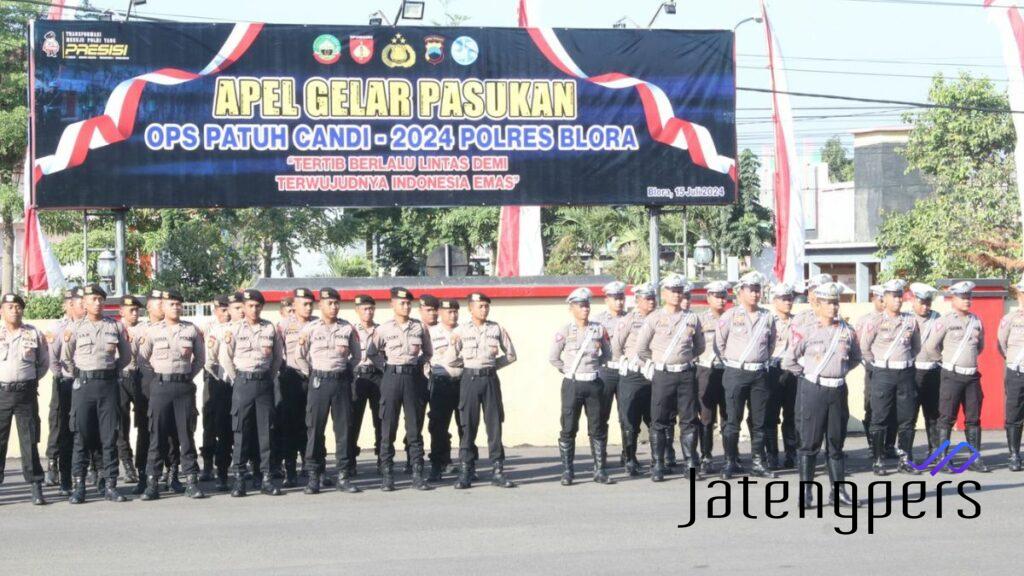 Polres Blora Gelar Operasi Patuh Candi 2024 Mewujudkan Tertib Lalu Lintas untuk Indonesia Emas