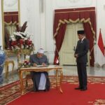 Presiden Jokowi Terima Kunjungan Grand Syekh Al-Azhar di Istana Merdeka