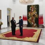 Presiden Jokowi Terima Kunjungan Resmi PM Papua Nugini di Istana Bogor