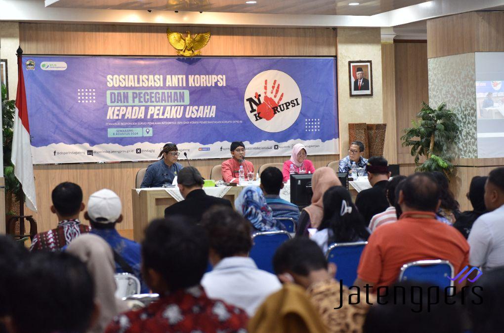 Cegah Praktik Gratifikasi, Pemprov Jateng Edukasi Pelaku Usaha Lewat Sosialisasi Antikorupsi