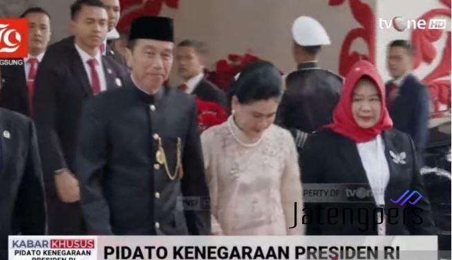 Jokowi Kenakan Busana Adat Khas Betawi pada Sidang Tahunan MPR 2024