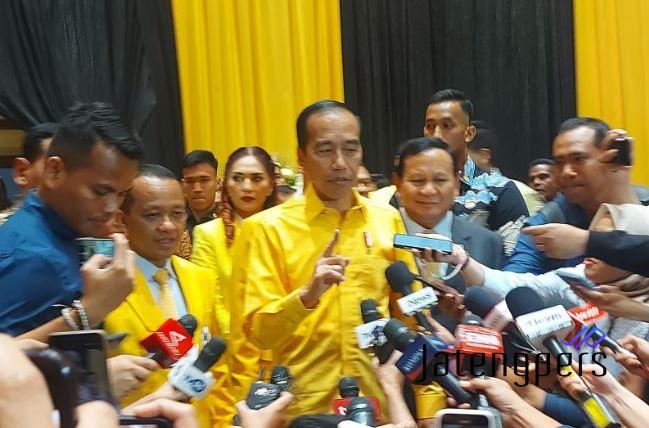 Jokowi Tanggapi Spekulasi Kemungkinan Jadi Dewan Pembina Golkar