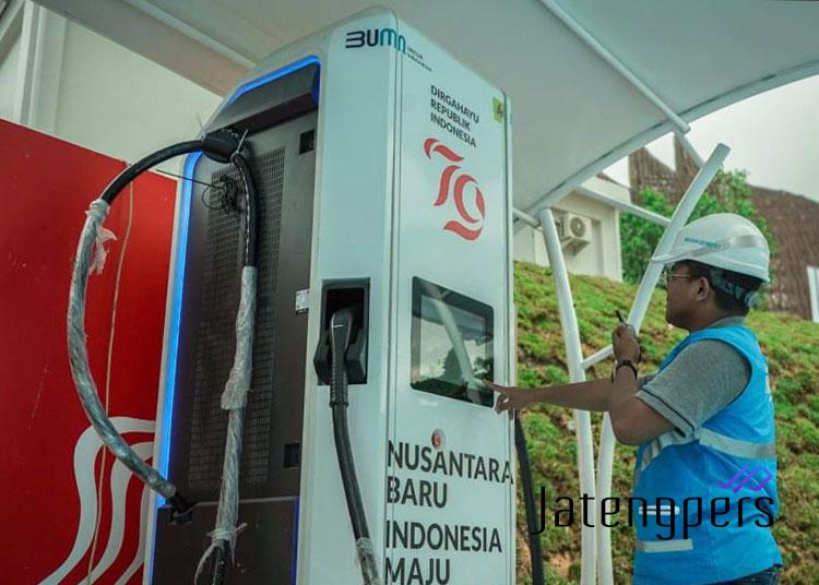 Dukung Gelaran HUT di IKN, PLN Siagakan 18 Unit SPKLU