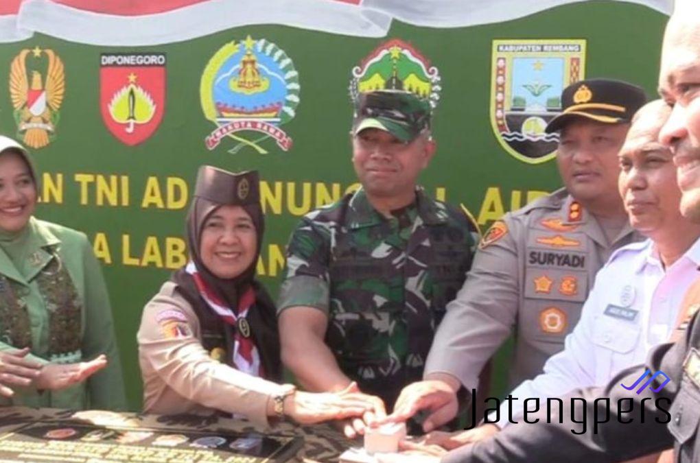 Pembangunan Infrastruktur TMMD Rembang Dinikmati Warga, Akses Jalan Kian Mudah