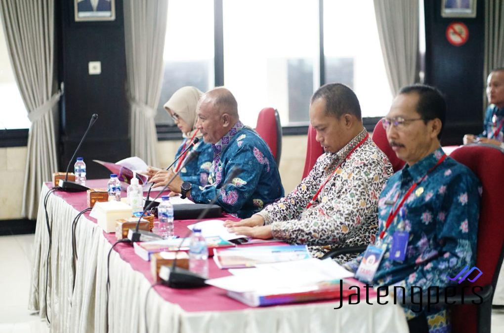 Pj Bupati Pati Henggar Budi Anggoro Terima Apresiasi dari Evaluator Itjen Kemendagri