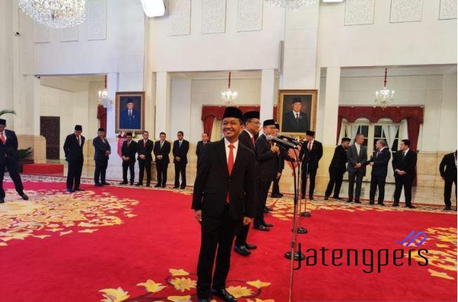 Presiden Jokowi Lantik Bahlil Lahadalia Sebagai Menteri ESDM