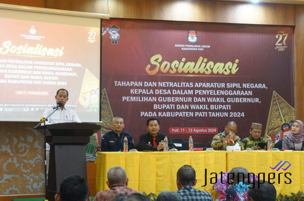 Sekda Pati Apresiasi KPU dalam Sosialisasi Netralitas ASN dan Kepala Desa di Pilkada 2024