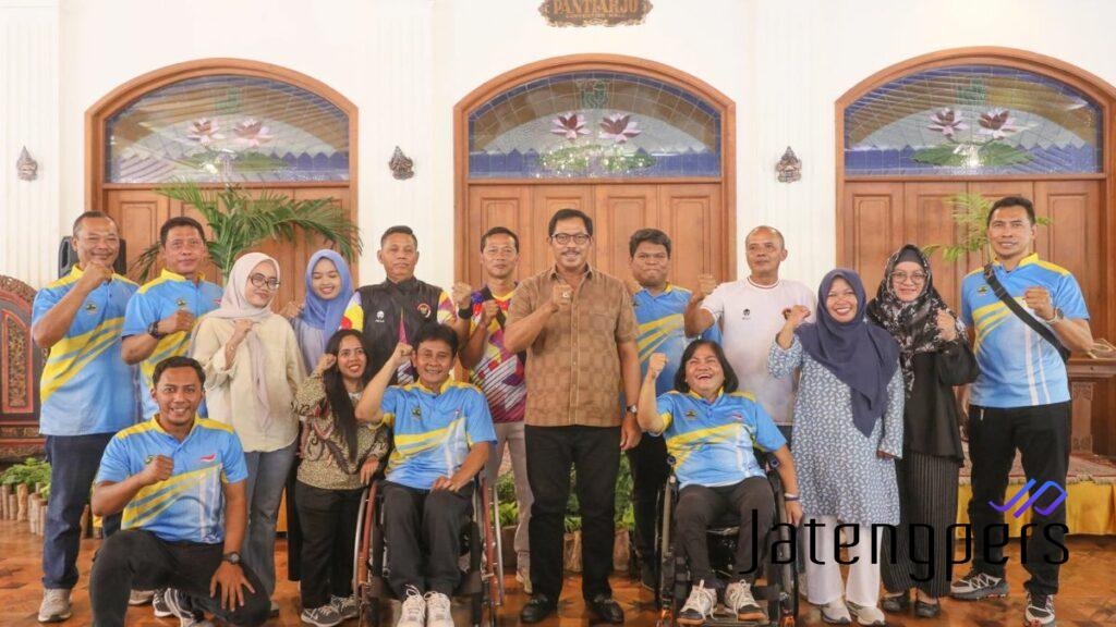 Gubernur Nana Sudjana Pacu Semangat 373 Atlet Difabel Jateng Menuju Peparnas XVII