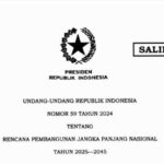 Jokowi Tanda Tangani UU Rencana Pembangunan Jangka Panjang Nasional 2025-2045