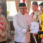 Pj Bupati Kudus Lepas Kontingen Pramuka ke Jambore Daerah XVI dan Eagle Scout Award