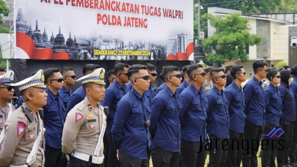 Polda Jateng Lepas Personil Walpri untuk Kawal Pilkada Serentak 2024