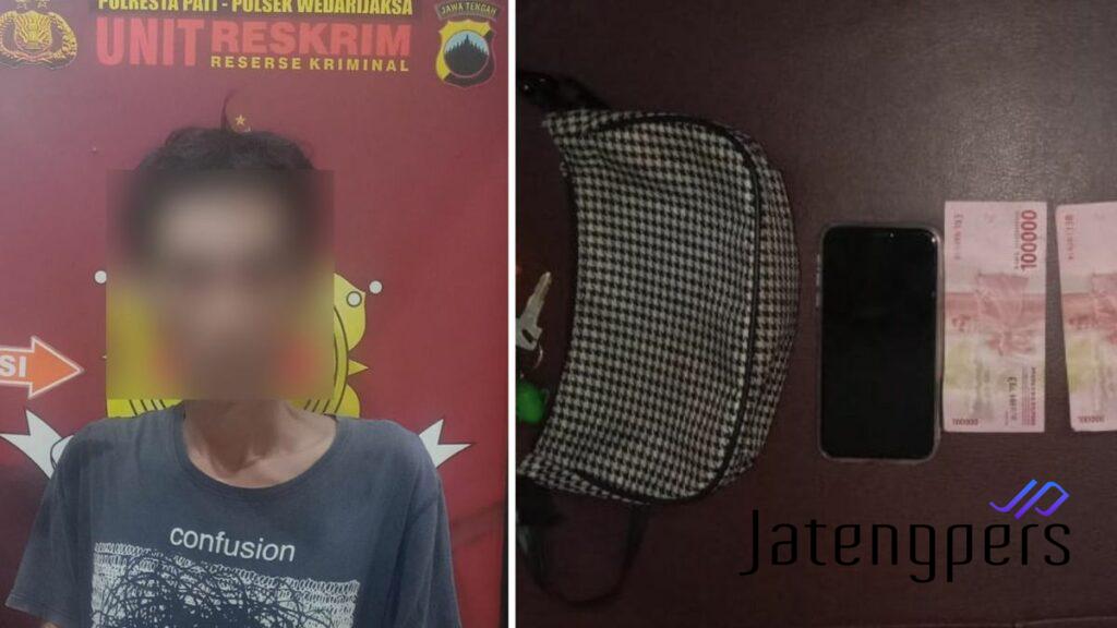 Polisi Ungkap Kasus Pencurian iPhone 11 dan Uang Tunai di Pati