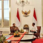 Presiden Jokowi Terima Kunjungan Susilo Bambang Yudhoyono di Istana