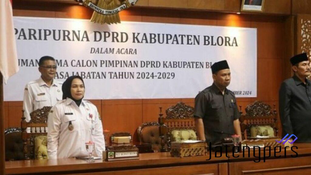 Rapat Paripurna DPRD Blora, Penetapan Pimpinan Baru untuk Masa Jabatan 2024-2029