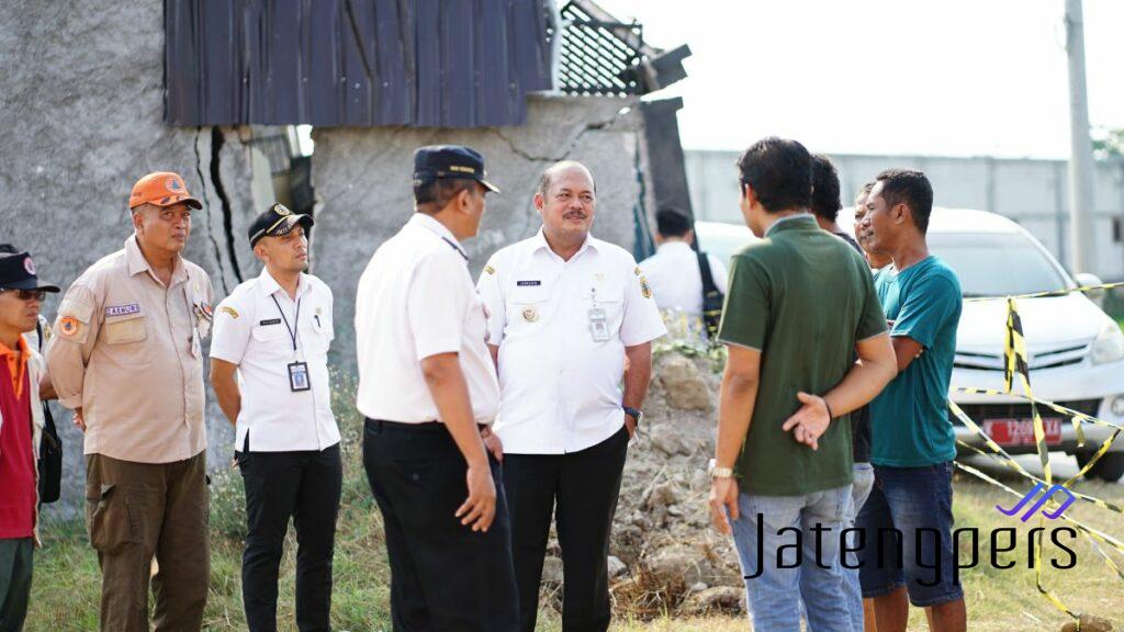 Retakan Tanah Ancam Desa Purworejo, Pj Bupati Pati Siapkan Langkah Pemulihan Cepat