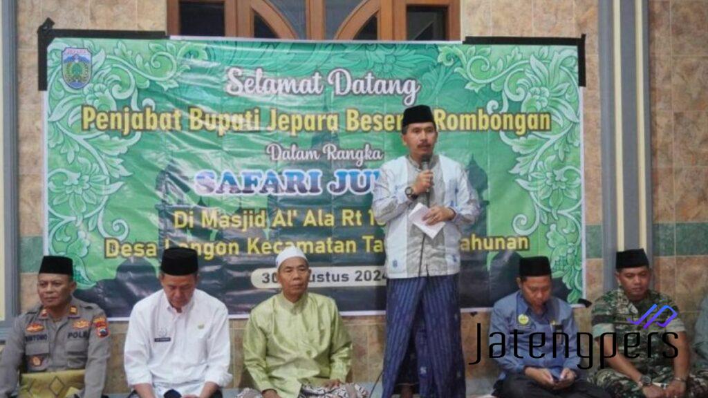 Safari Jumat di Tahunan, Edy Sujatmiko Tekankan Pentingnya Pemilihan Tanpa Politik Uang