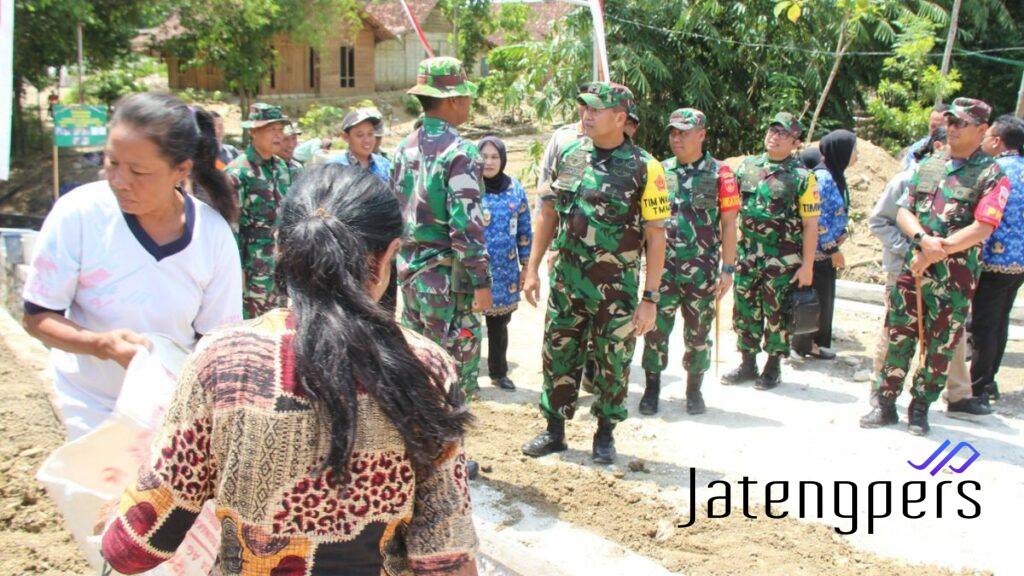 Pembangunan Fisik dan Non-Fisik TMMD di Sidomulyo Disambut Positif Masyarakat