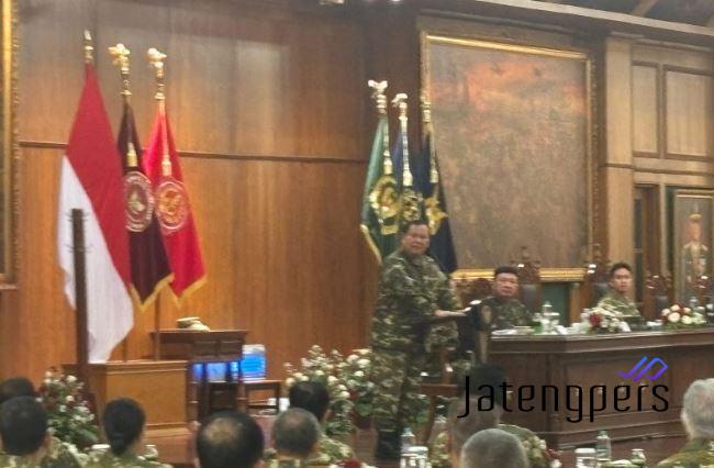 Prabowo Cerita Legenda Bukit Tidar Sebagai Paku Pulau Jawa