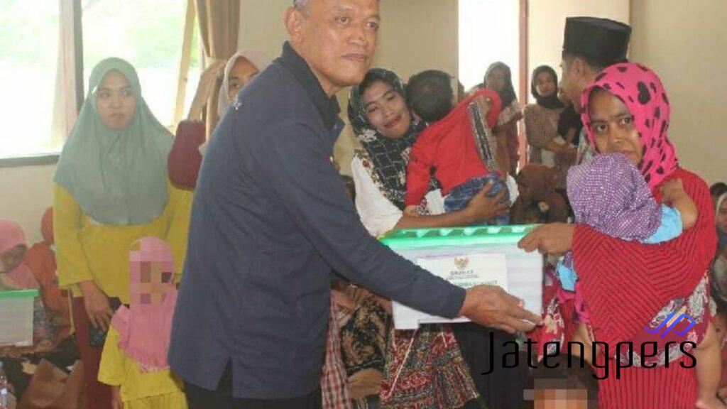 Baznas Rembang Berikan Bantuan PMT dan Suplemen kepada 42 Balita Stunting