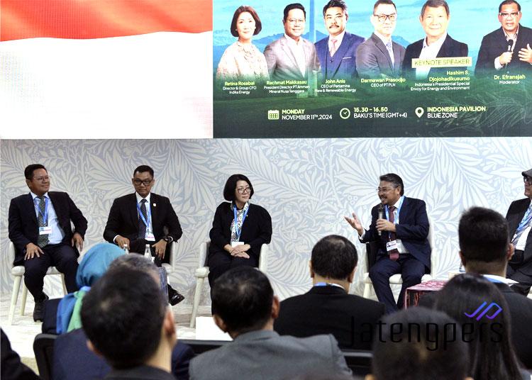 CEO Climate Talks, PLN Siap Dukung Pemerintah Capai 75% Energi Terbarukan pada 2040