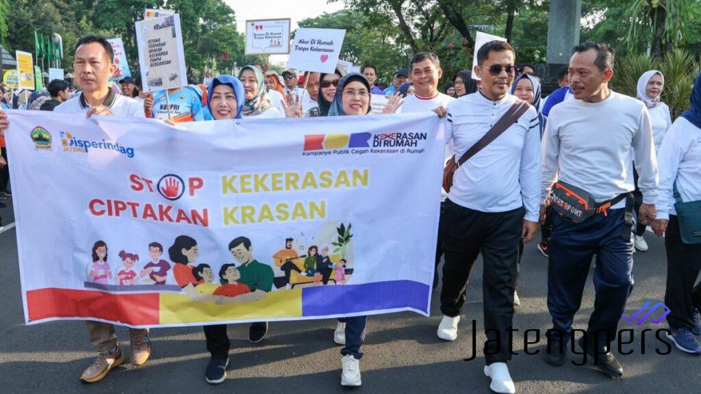 Cegah Kekerasan, Pemprov Jateng Gelar Kampanye 16 Hari Anti Kekerasan di HUT KORPRI