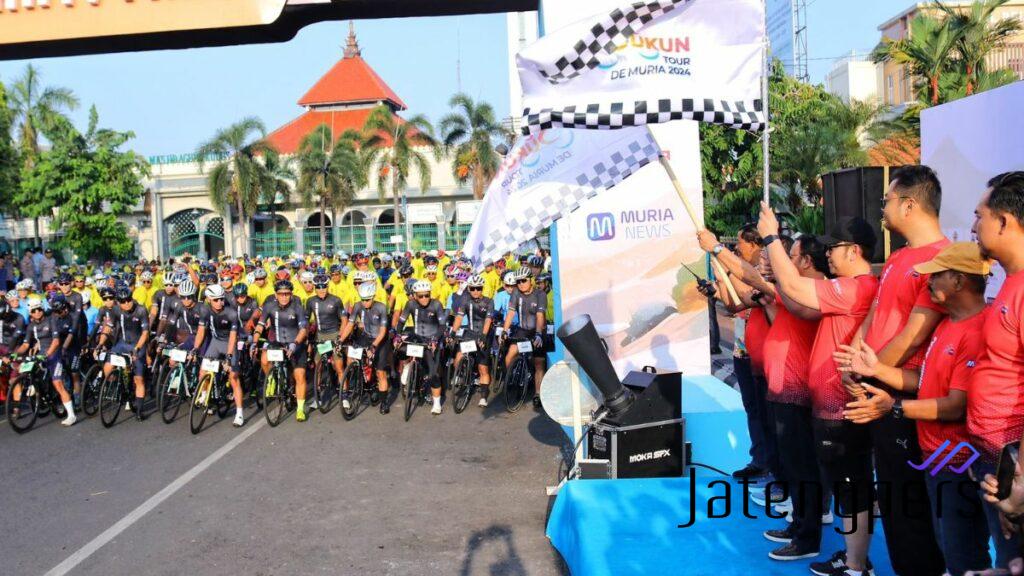 Lebih dari 600 Road Bikers Ramaikan Sukun Tour de Muria 2024 di Kudus