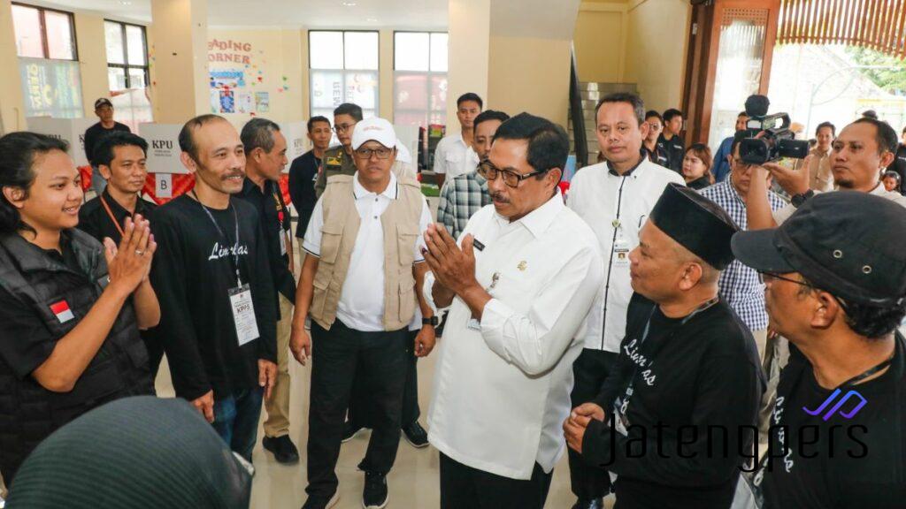 Pj Gubernur Jateng, Partisipasi Masyarakat Tinggi, Pilkada 2024 Berjalan Sukses