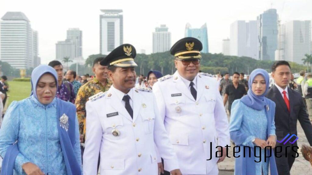 Resmi Dilantik di Istana Negara, Harno dan Hanies Siap Wujudkan Rembang Sejahtera