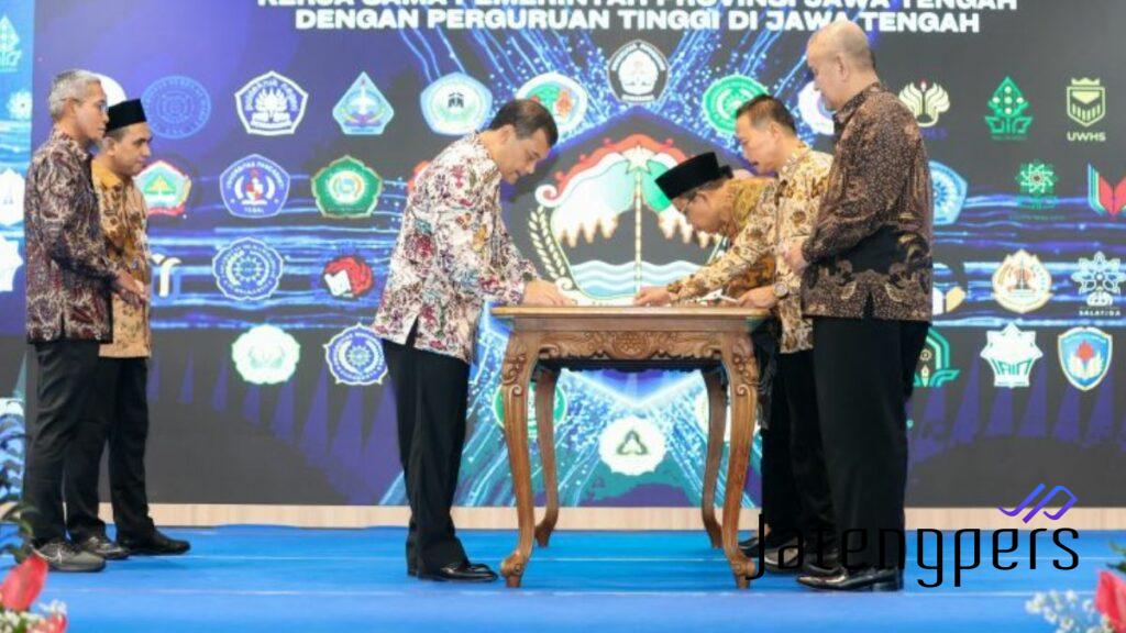 Gubernur Jateng Gandeng 44 Perguruan Tinggi untuk Percepatan Pembangunan Daerah