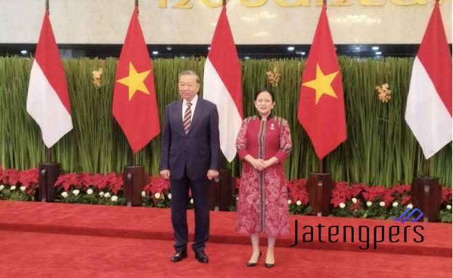 Puan Maharani Terima Kunjungan Sekjen Partai Komunis Vietnam To Lam di DPR