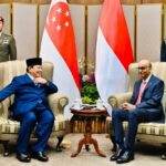 Presiden Prabowo Disambut Upacara Kenegaraan oleh Presiden Singapura