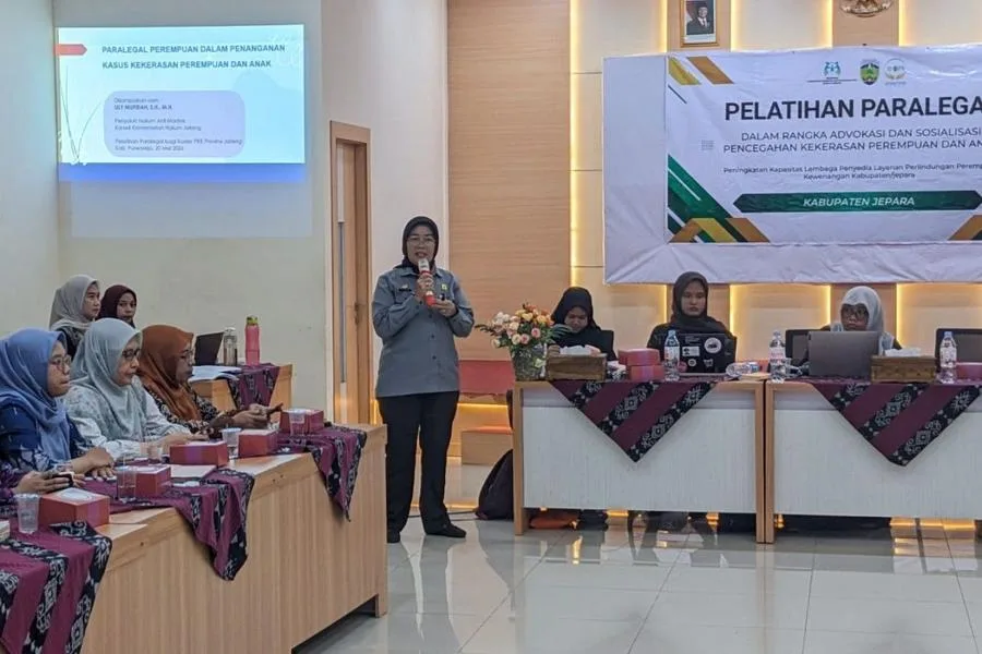 Jepara Gelar Pelatihan Paralegal untuk Perkuat Perlindungan Perempuan dan Anak
