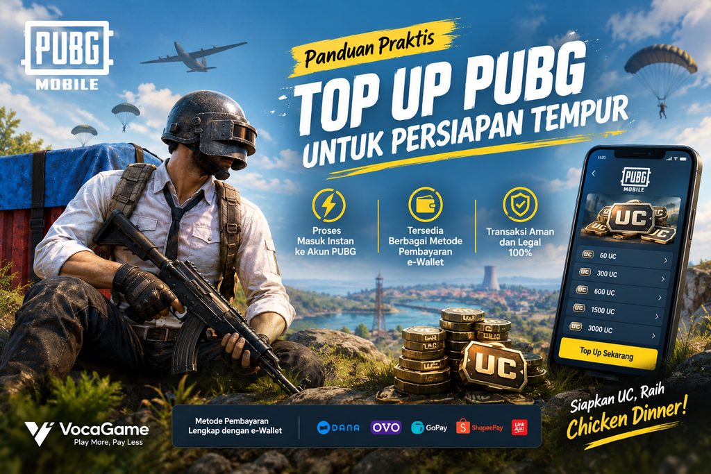 Panduan Praktis Top Up PUBG untuk Persiapan Tempur