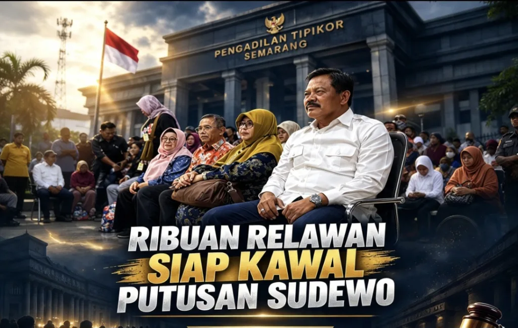 Dipastikan Massa Membludak, Sidang Putusan Sudewo Jadi Perhatian Besar Pendukung dan Relawan